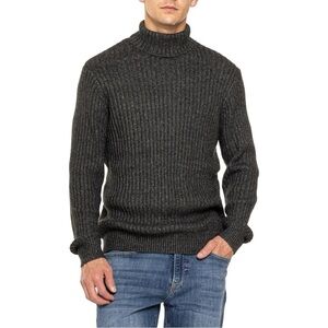 367. NWT Harrison Davis Turtleneck Sweater Charcoal M
